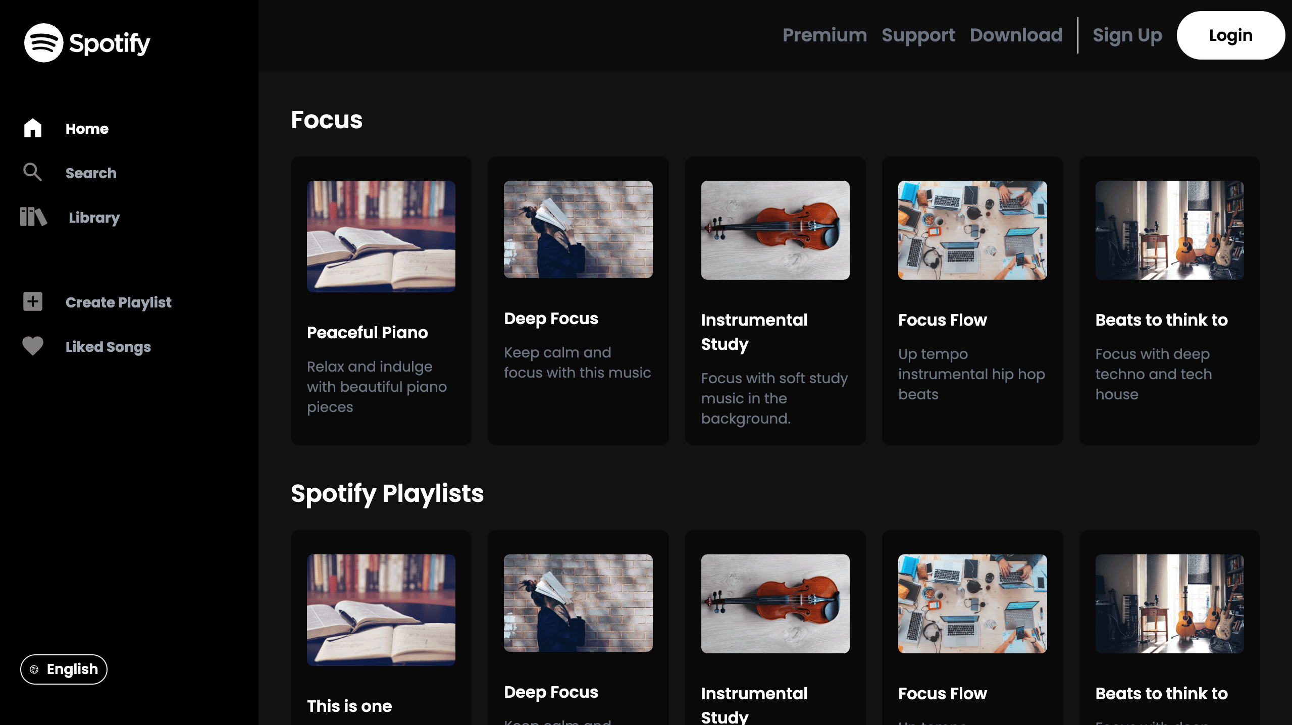 Imagem do projeto: Music Player